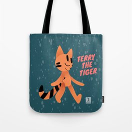 Terry The Tiger Tote Bag