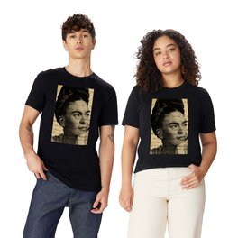 Letter Frida Kahlo T Shirt