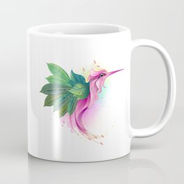 Hummingbird Flower Mug