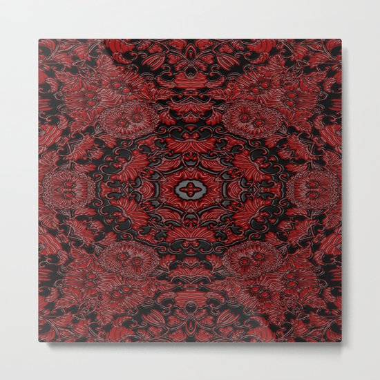Regal Red Metal Print