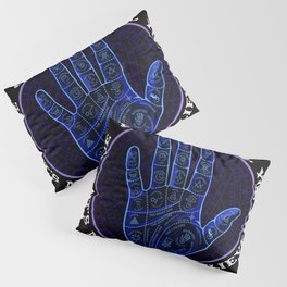 Me & Paranormal You - James Roper Design - Palmistry (white lettering) Pillow Sham