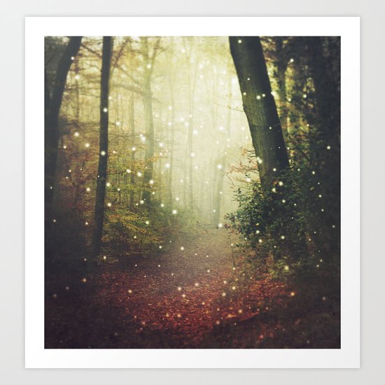 Forest of Miracles and Wonder Art Print