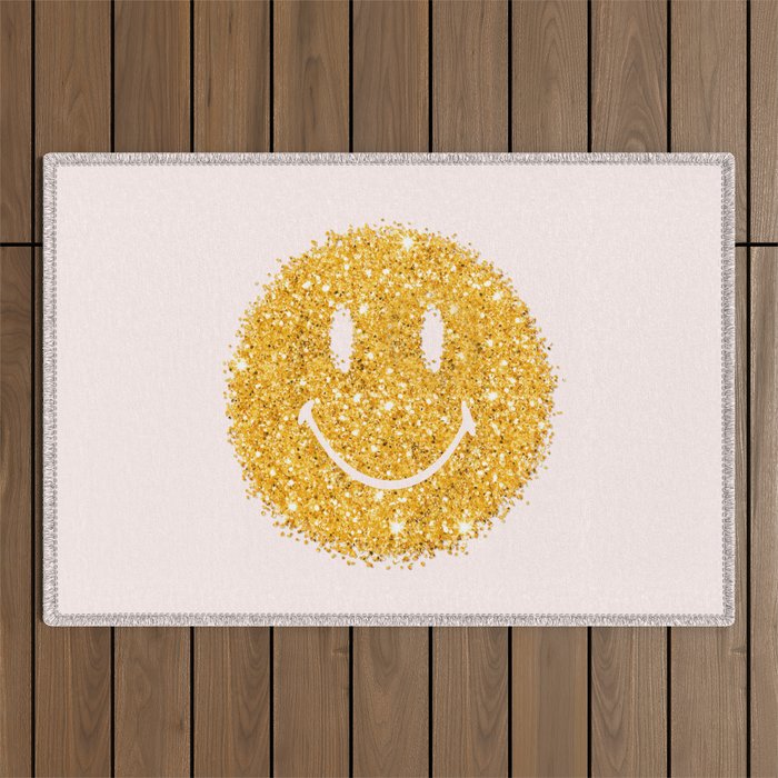 Happy Glitter Outdoor Rug