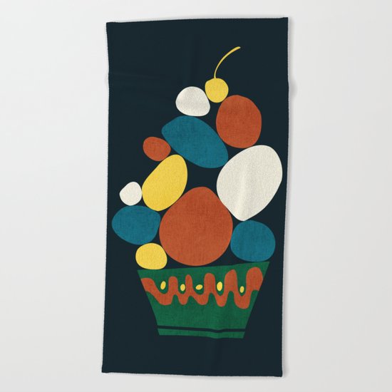 Dessert Beach Towel