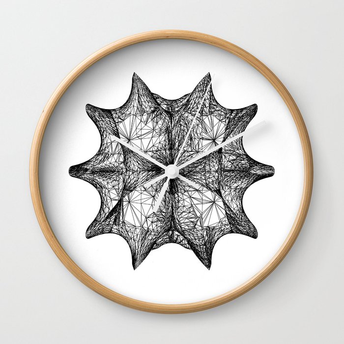 The Calabi-Yau Manifold - White Wall Clock