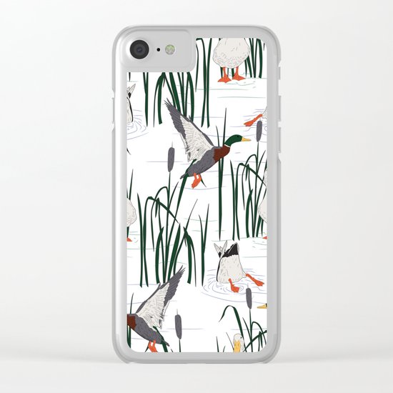 Quackers Clear iPhone Case