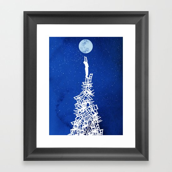 Out of Reach Framed Art Print