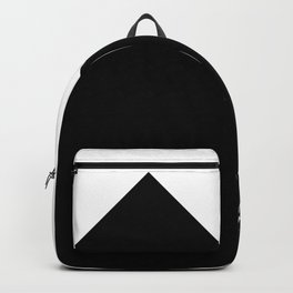 Triangle Black Backpack