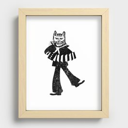 Sailor Jack the Cat Recessed Framed Print