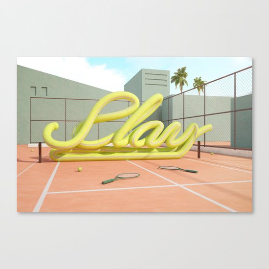 Summer Vibes (Play-1) Canvas Print