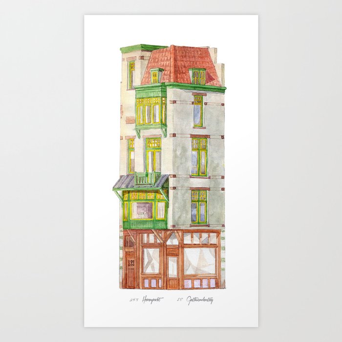 oo Herengracht Art Print