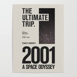 2001: A Space Odyssey Movie Poster Poster