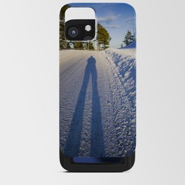 Winter shadow iPhone Card Case