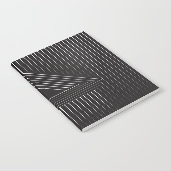 Triangular Line Notebook