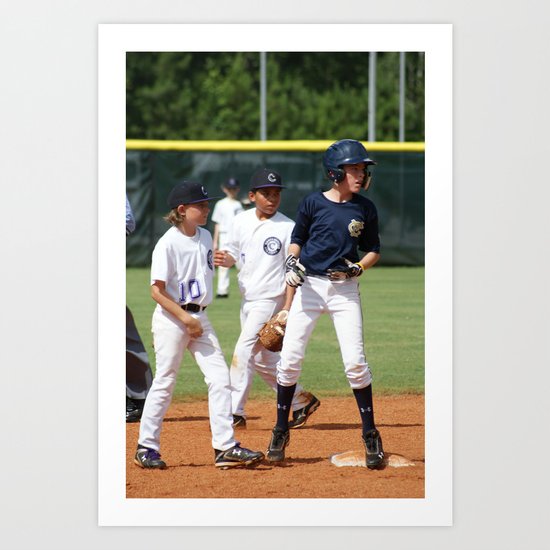 Little League 2012 State Championship Art Print