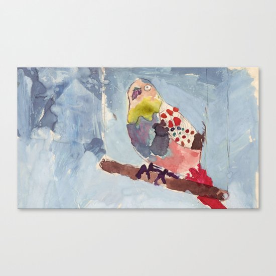 It's Raining, Birds are Singing Canvas Print