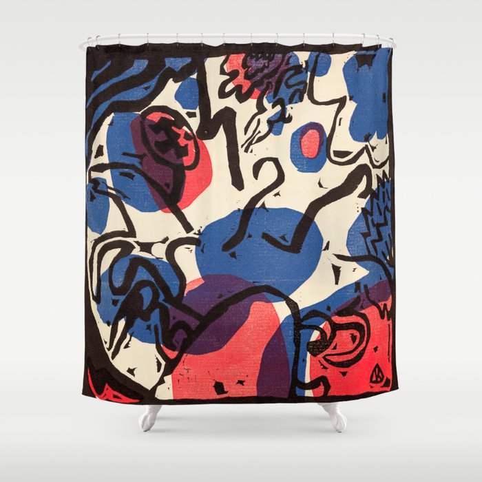  Klänge (Sounds) - Wassily Kandinsky Shower Curtain