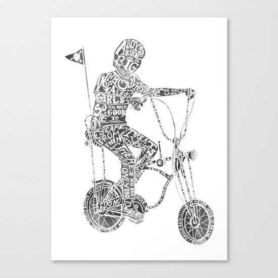A boy's thing Canvas Print