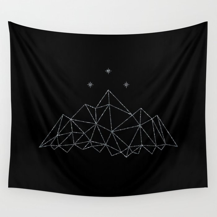 The Night Court insignia from A Court of Frost and Starlight Wall Tapestry