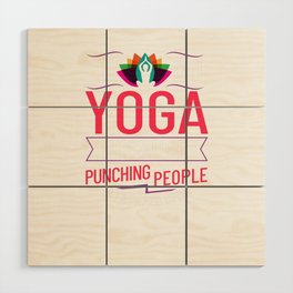 Yoga Beginner Workout Poses Quotes Meditation Wood Wall Art
