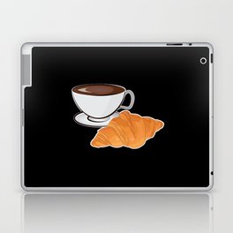 Croissant and Coffee - French Breakfast Laptop Skin