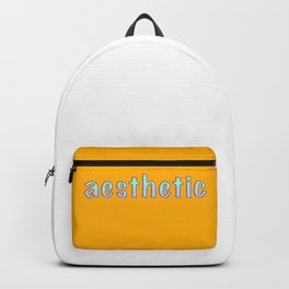 Aesthetic text vintage letters, grunge Backpack | Letters, Unicorn, Grunge, Graphicdesign, Aestheticproduct, Arthoe, Fashion, Colourful, Gift, Watercolor 