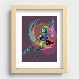 Huntress Wizard Recessed Framed Print