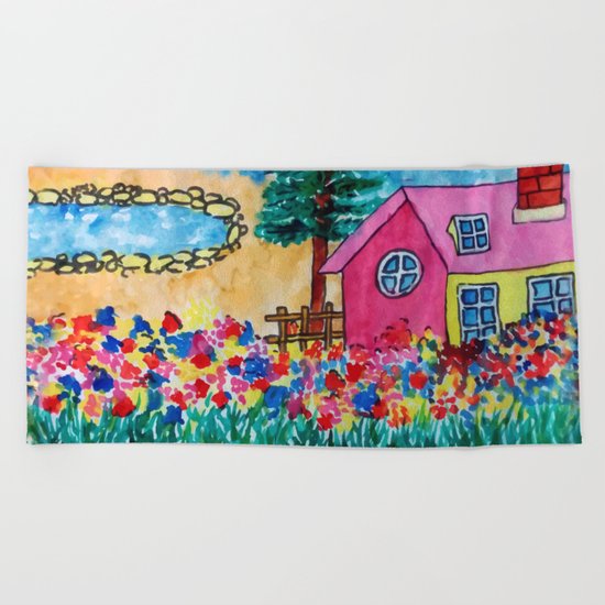 Magical Home Beach Towel