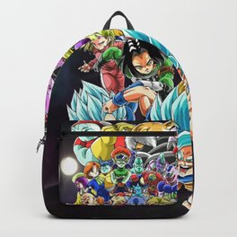 Dragon Ball Super Backpack | God, Ball, Vegeta, Painting, Vegeto Frezzer, Trunk, Gogeta, Goku, Gohan, Goten 