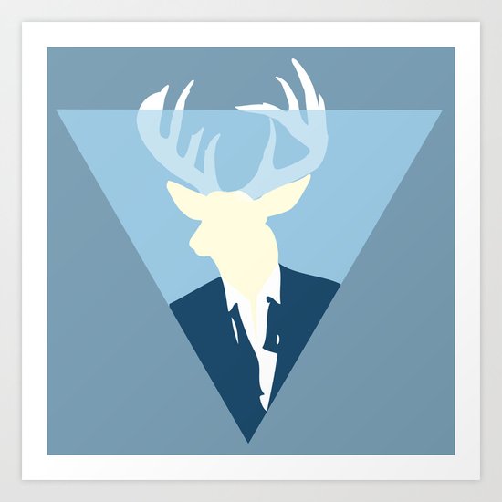 Beast-Head Art Print