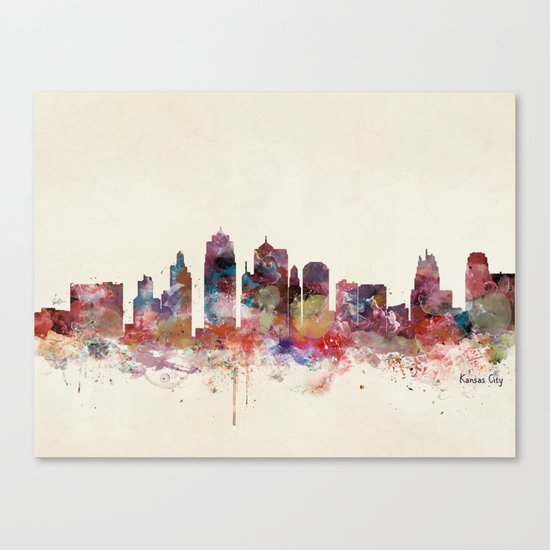 kansas city Missouri Canvas Print