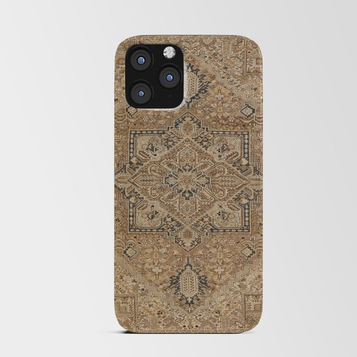Persian beige carpet iPhone Card Case