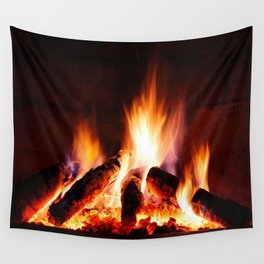 Fireplace Wall Tapestry