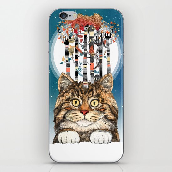 Feline Forest iPhone & iPod Skin