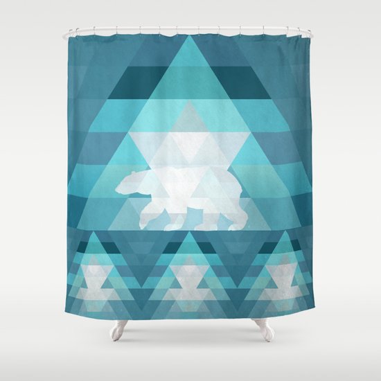 Polar Shower Curtain