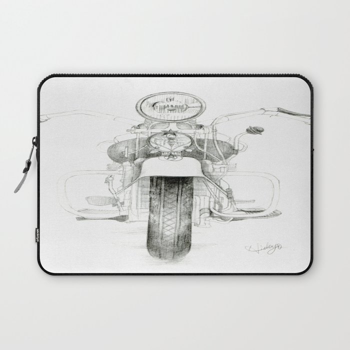 Motorcycle 1 Laptop Sleeve