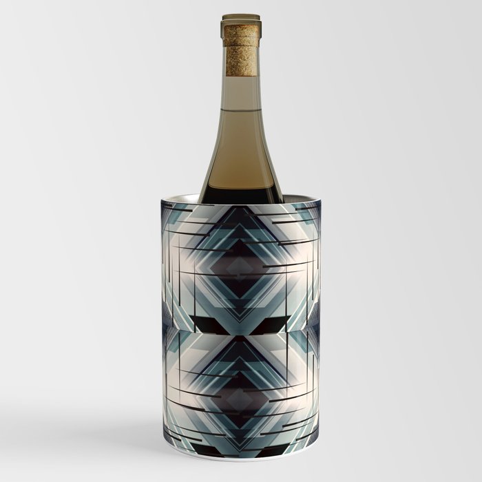 Simple abstract pattern design. Wine Chiller