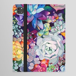Succulent Garden iPad Folio Case