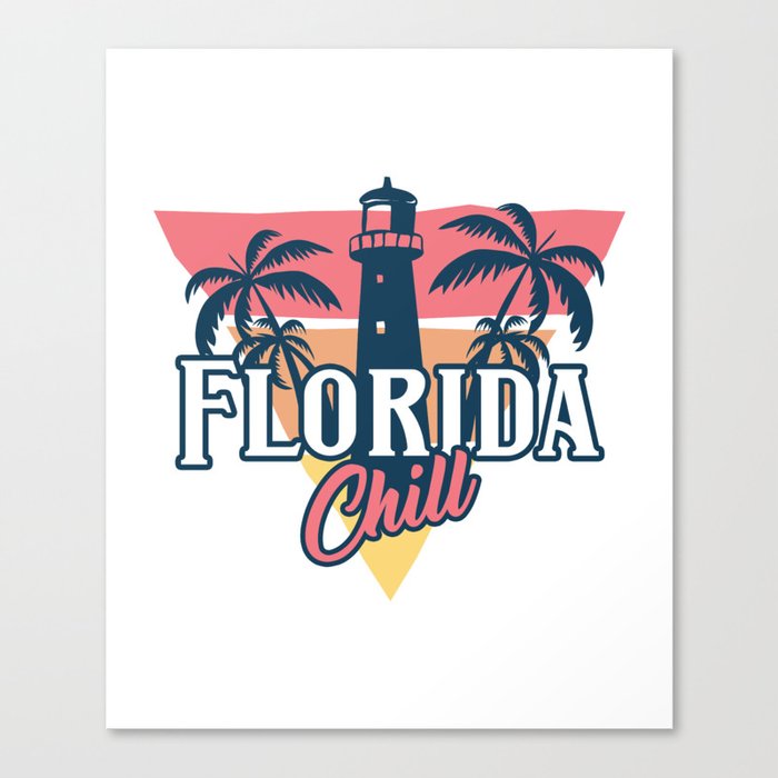 Florida chill Canvas Print