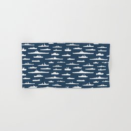 Battleship // Navy Blue Hand & Bath Towel
