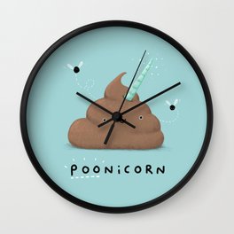 Poonicorn Wall Clock