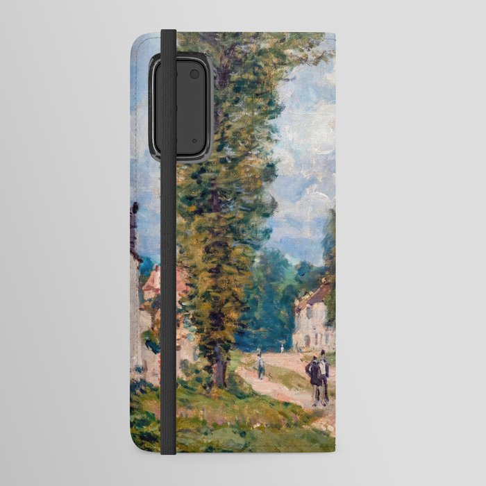 Alfred Sisley - The Versailles Road Android Wallet Case