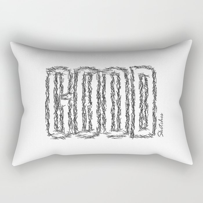 GOOD by Sketches Rectangular Pillow