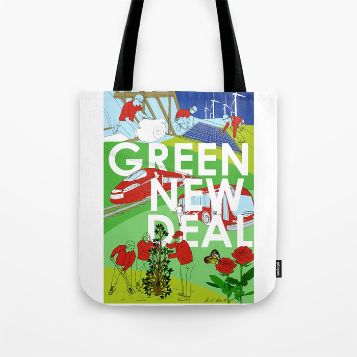 Green New Deal Tote Bag