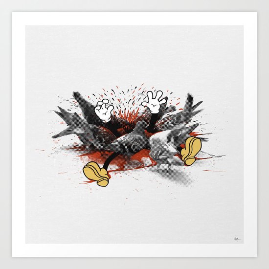 Pop Culture Consumption Art Print