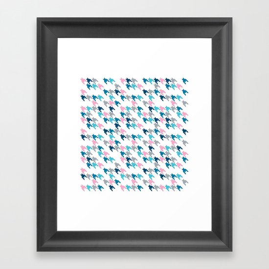 Pink Tooth Framed Art Print