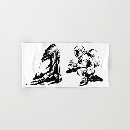 Columbus Day Hand & Bath Towel