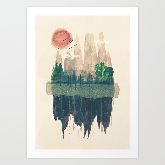 Hinterland Art Print