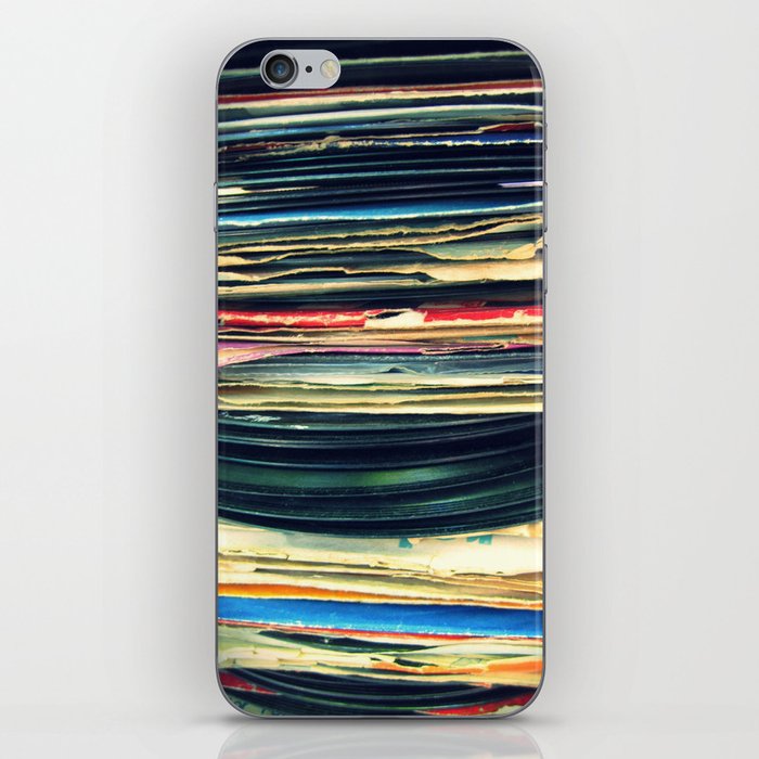 put your records on iPhone Skin