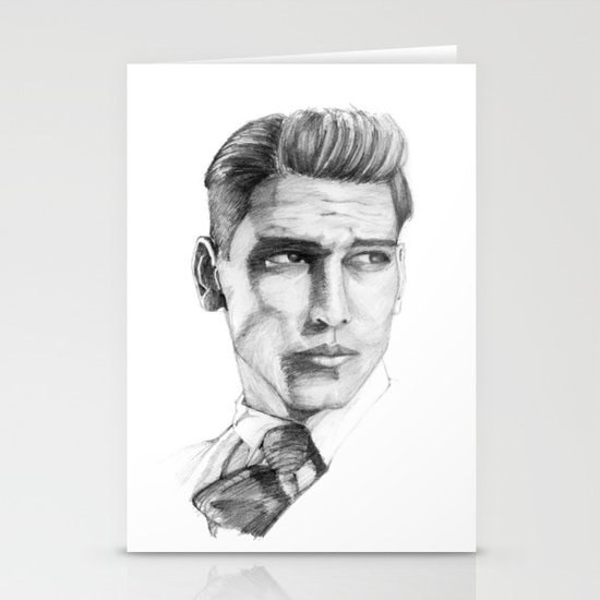 Man Stationery Cards